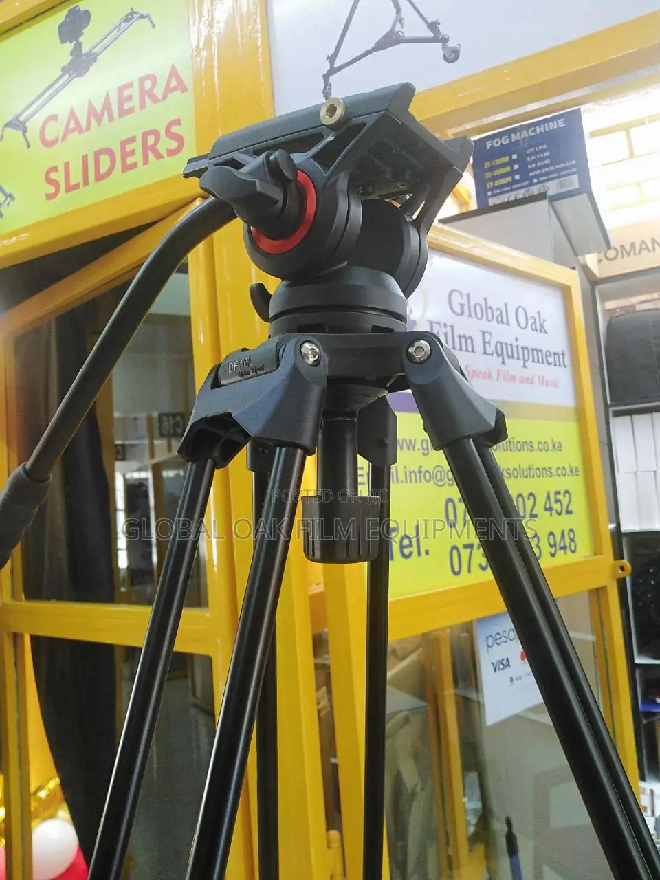 Coman G5s Heavy Duty Video Tripod Fluid Head 2m + Carry Bag Brand New