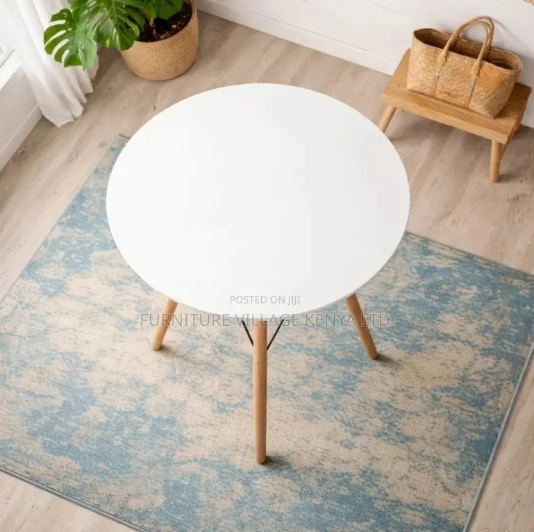 Round MDF Home Dining Table