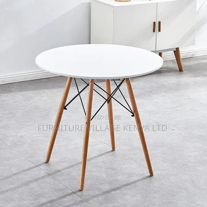 Round MDF Home Dining Table