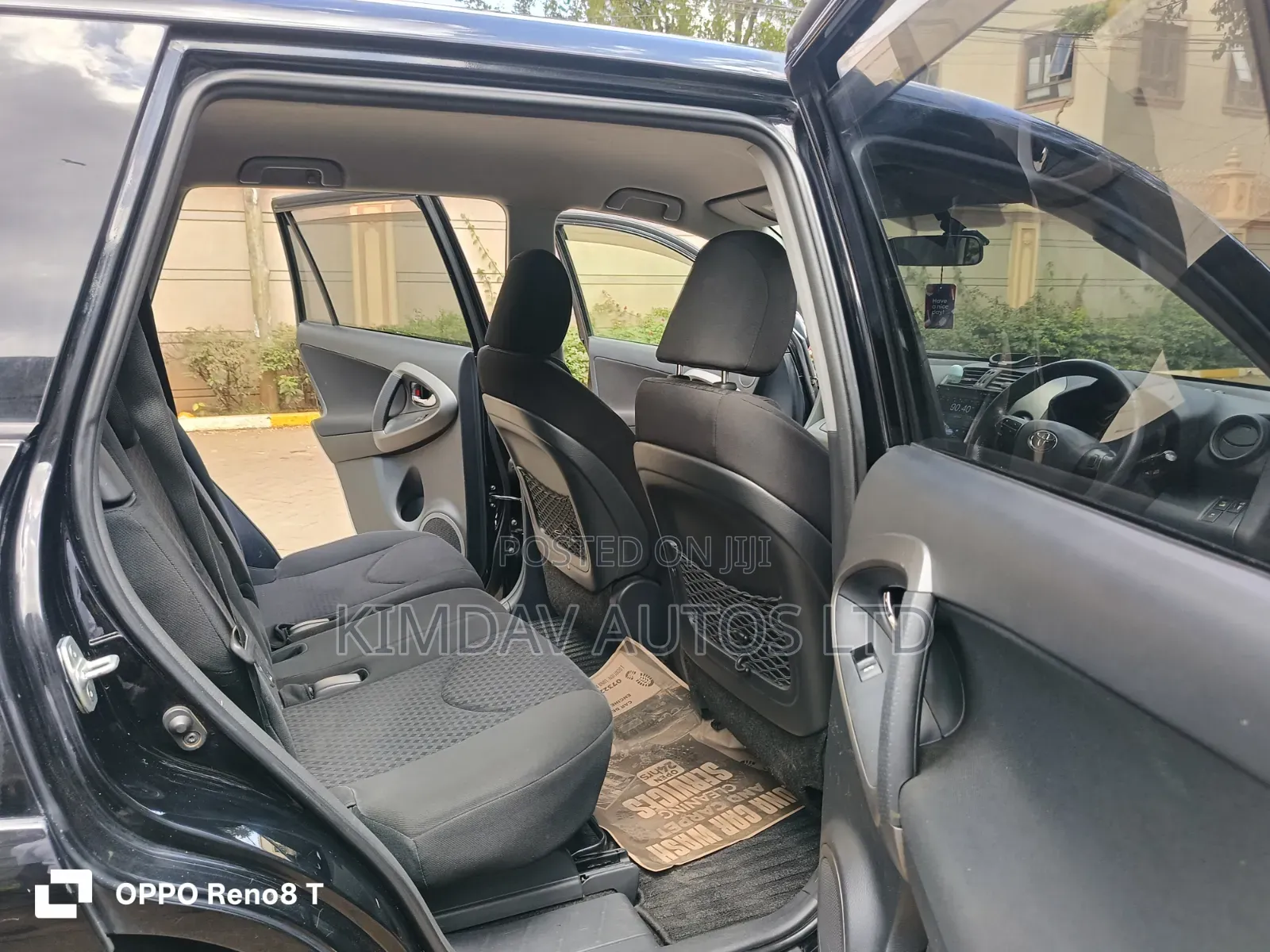 Toyota Vanguard 2012 Black