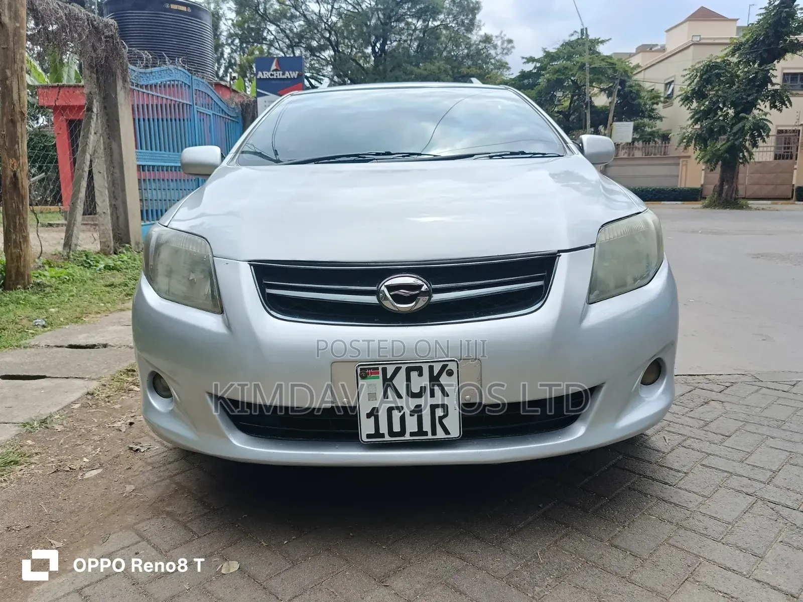 Toyota Corolla Fielder 2009 Silver