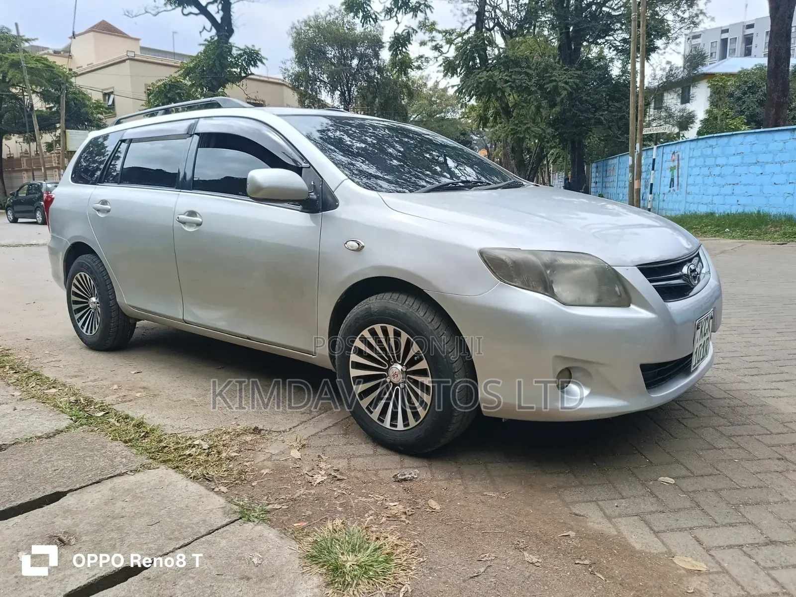 Toyota Corolla Fielder 2009 Silver