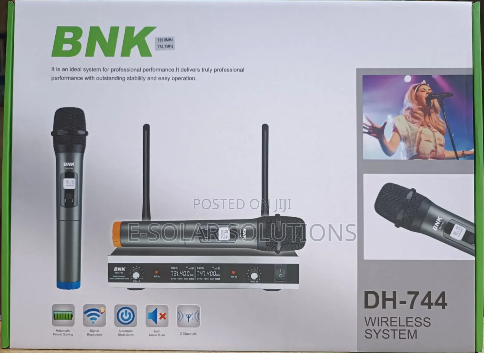 744 BNK Wireless Microphone