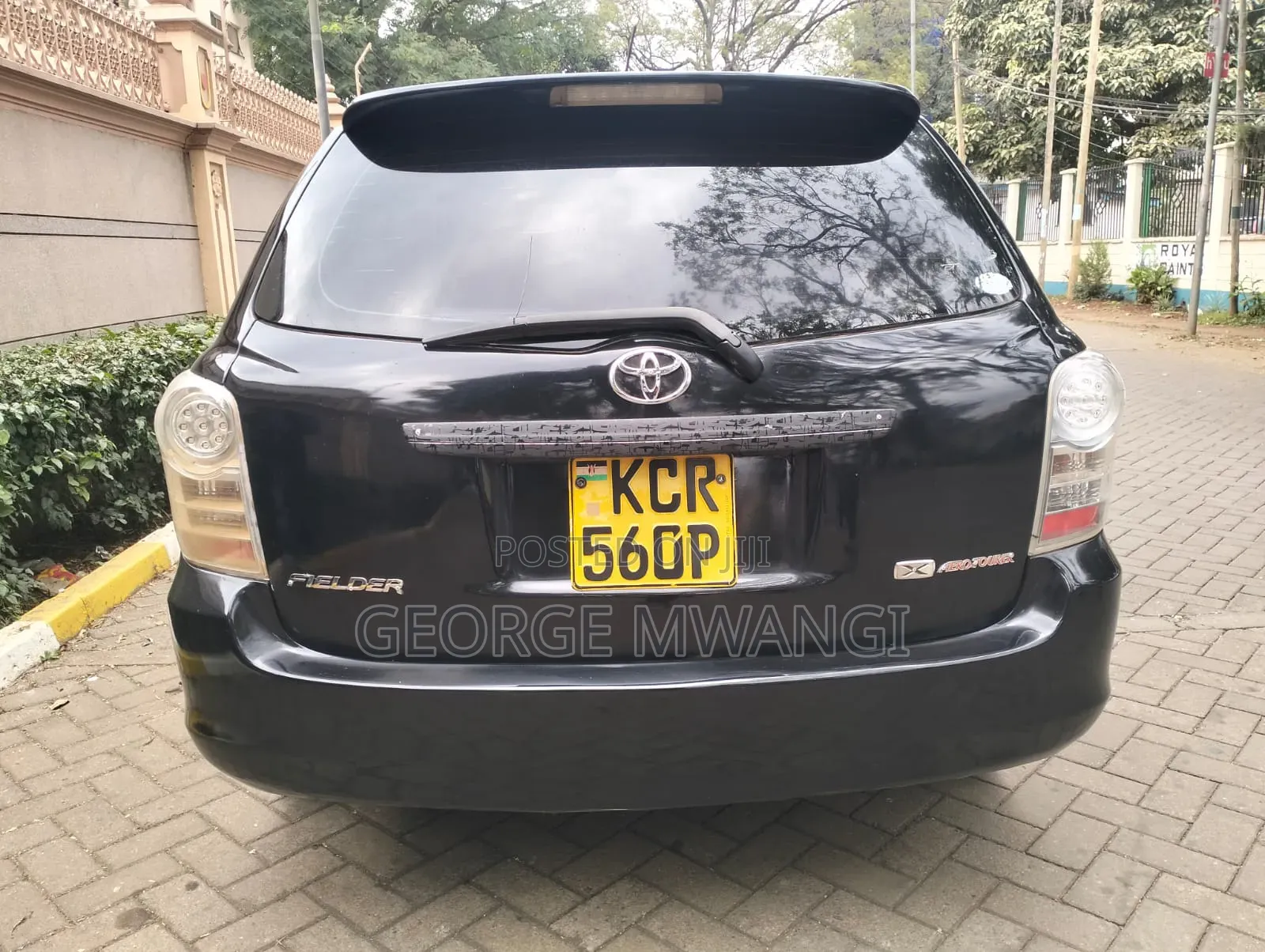 Toyota Corolla Fielder 2011 Black