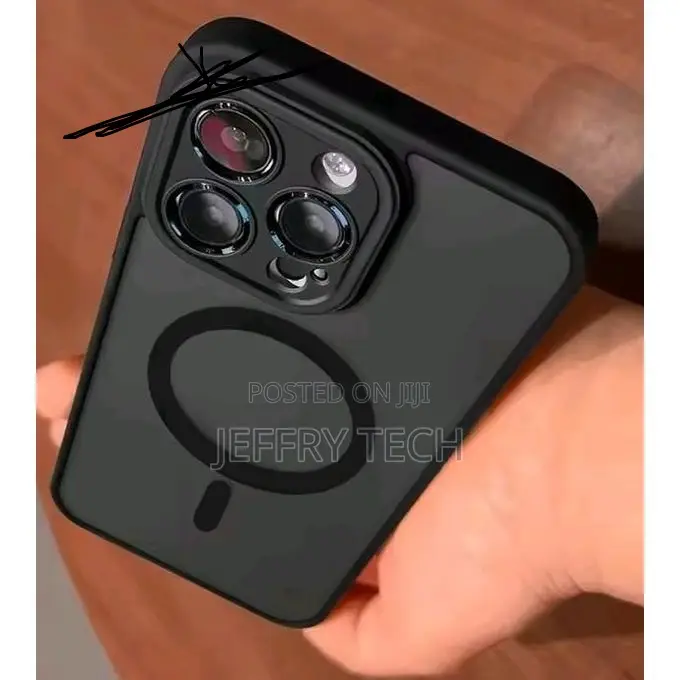 Frosted Magnetic Case for iPhone 16 Pro Max for Magsafe Magnetic Wire
