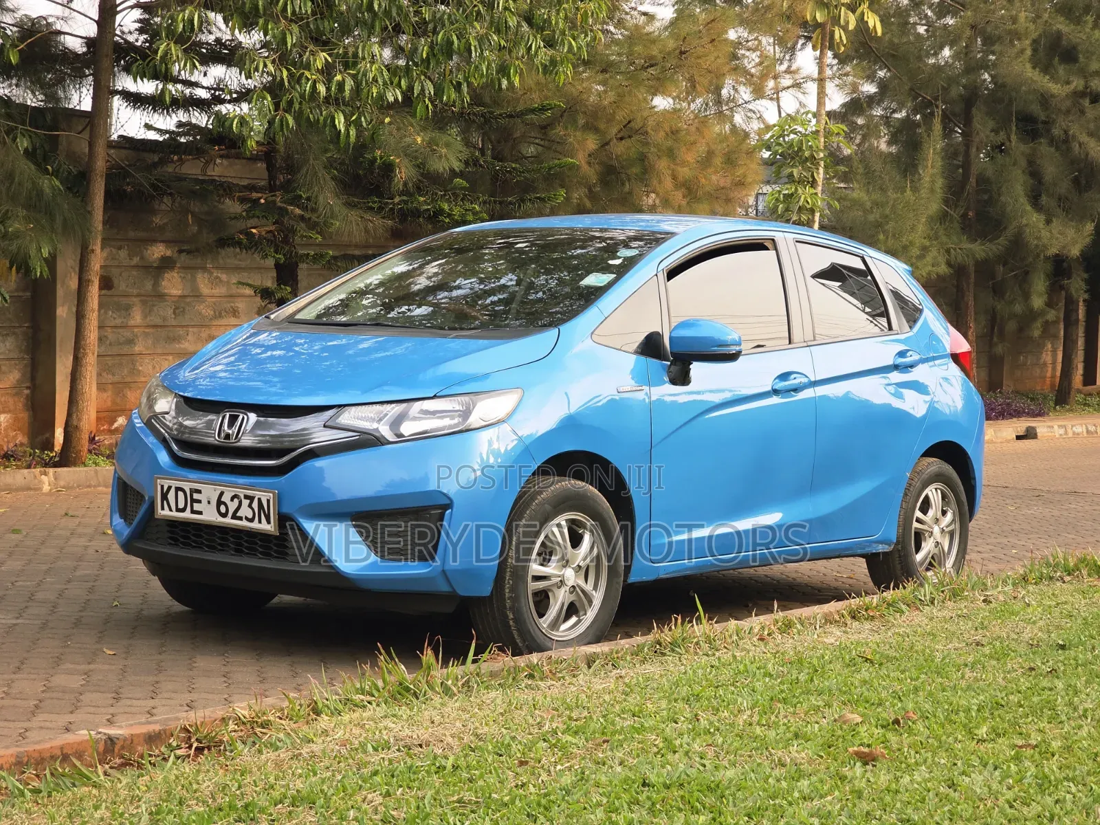 Honda Fit 2015 Blue