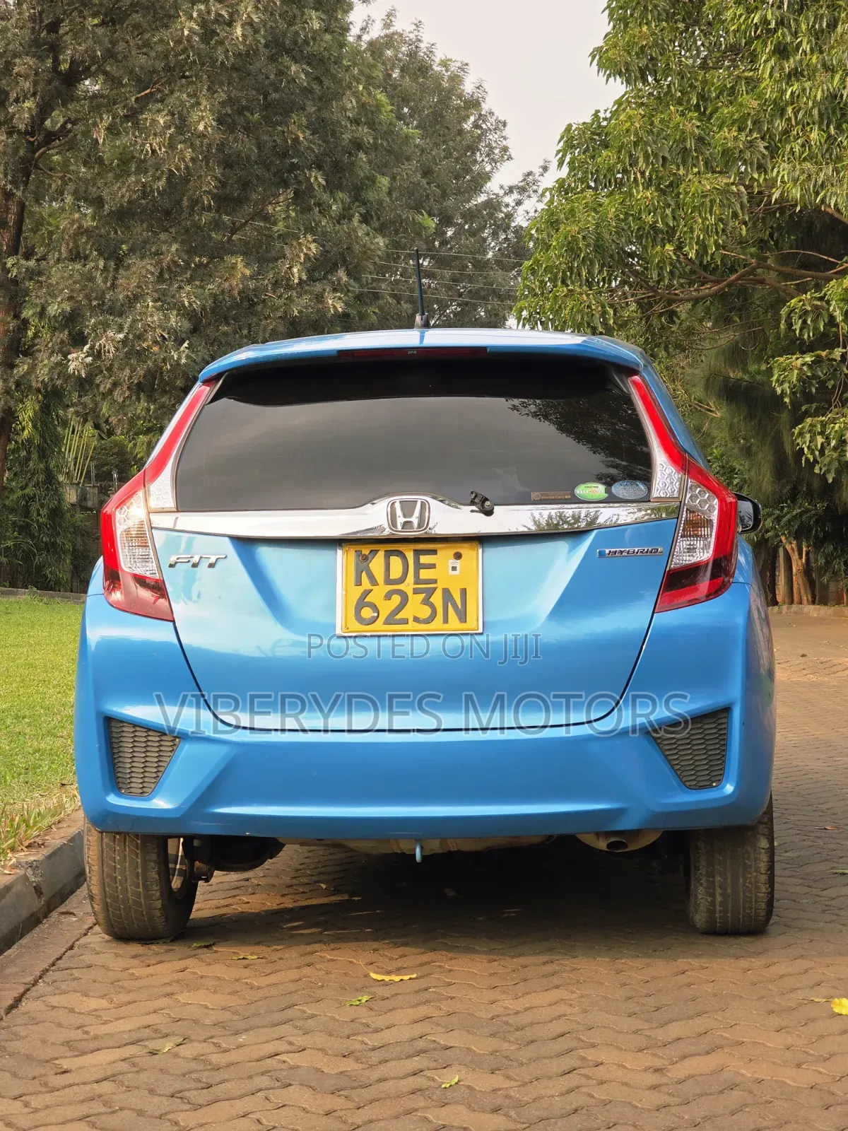 Honda Fit 2015 Blue