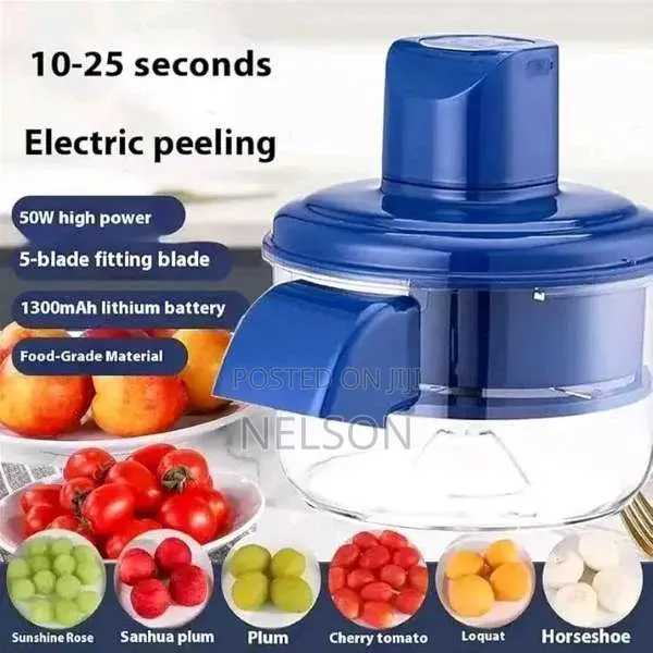 Wireless Rechargeable Fruit and Vegetable Peeler