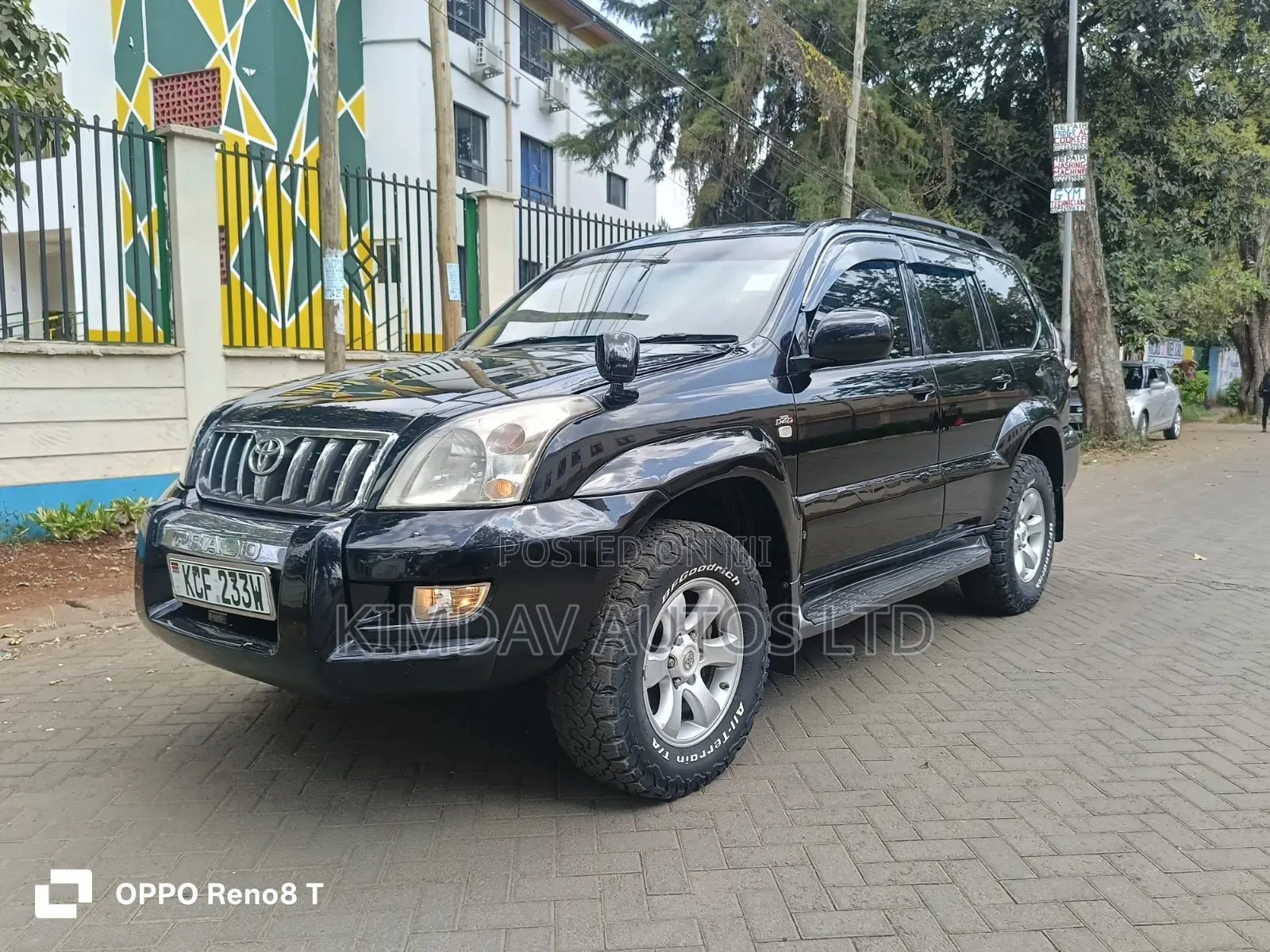 Toyota Land Cruiser Prado 2008 Black