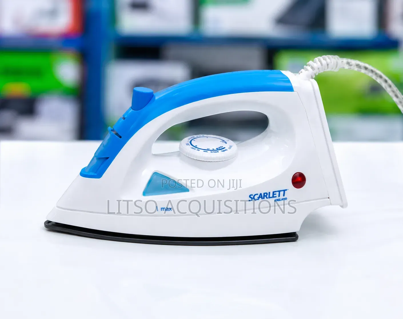 Scarlet Steam Iron 1200w First Heating Drive and Steam Iron