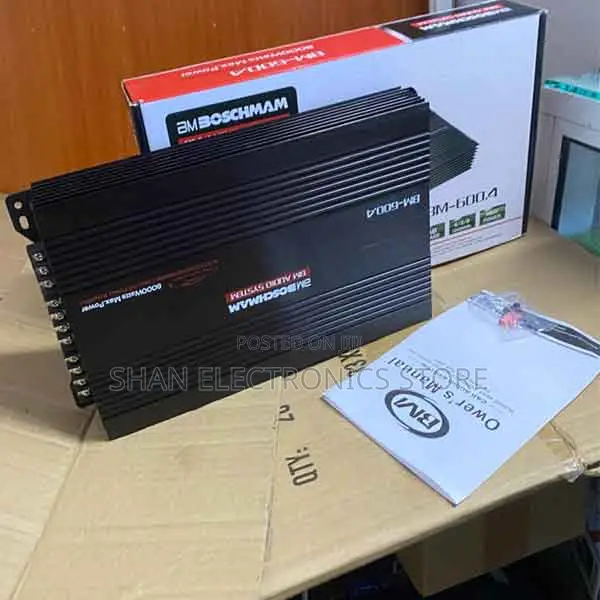 Affordable Bm600 Is Designed 4-Channel Bridgeable Amplifier