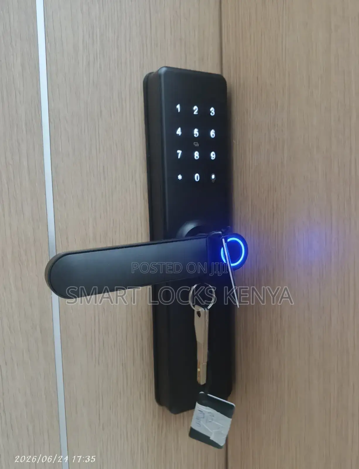 Smart Lock With Wifi App Password Rfid Unlock, Biometric