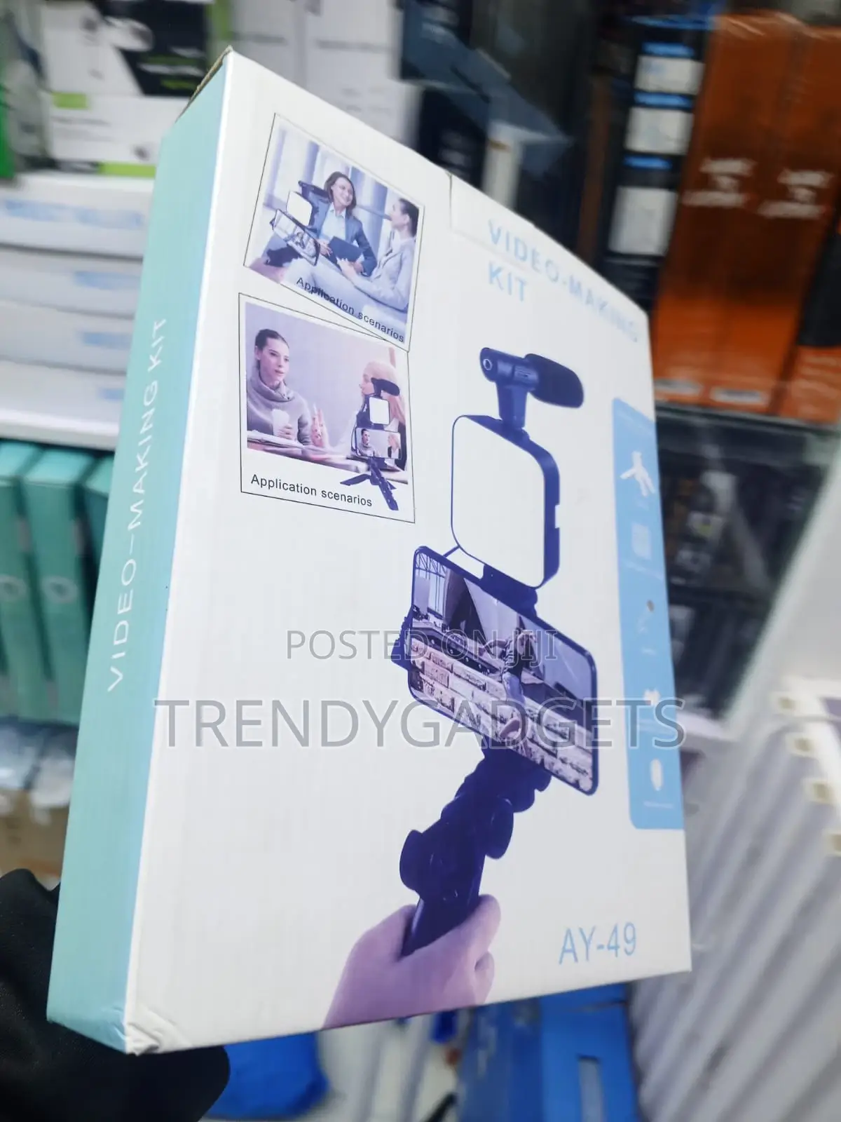 Ay-49 Content Creator Kit for Phone and Camera Recording