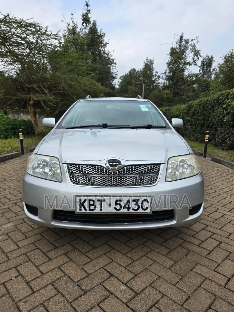 Toyota Corolla Fielder 2006 Silver