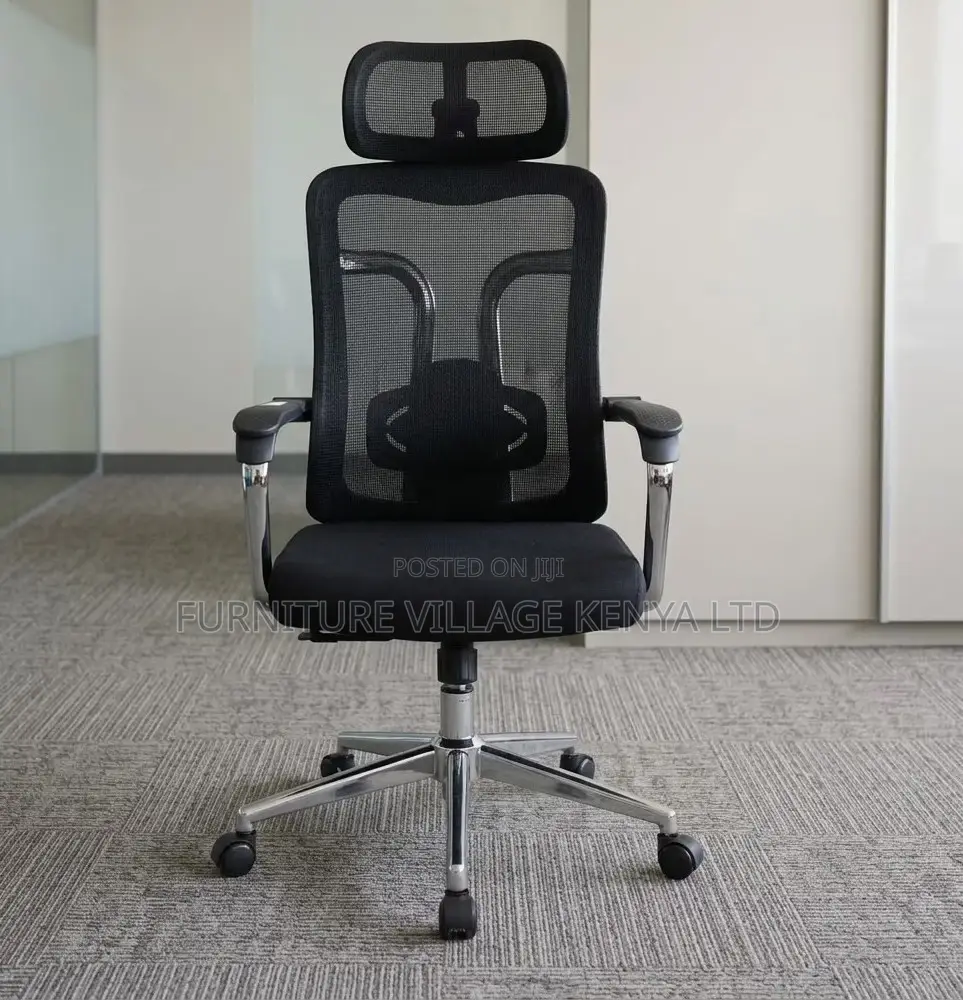 Ergonomic Highback Office Chair With Headrest