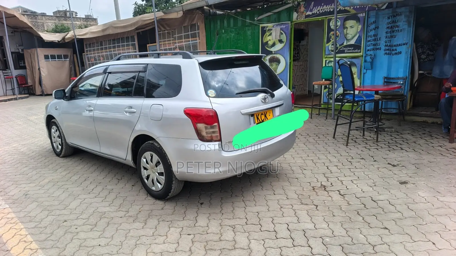 Toyota Corolla Fielder 2010 Silver