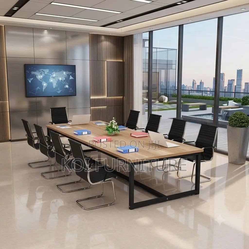 Boardroom Table; 2.4 Meters Executive Modern Meeting Tables