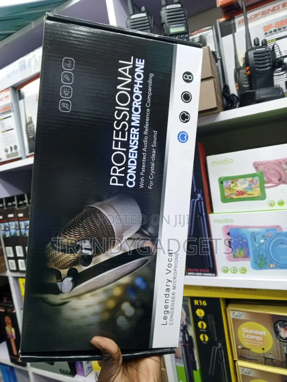 Bm800 Professional Mic Kit With V8 Sound Card and Stand