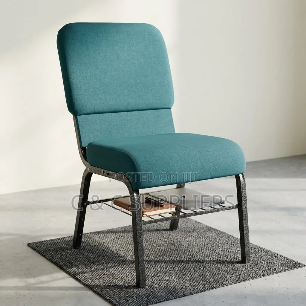 Armless Fabric Event Wedding Chair.