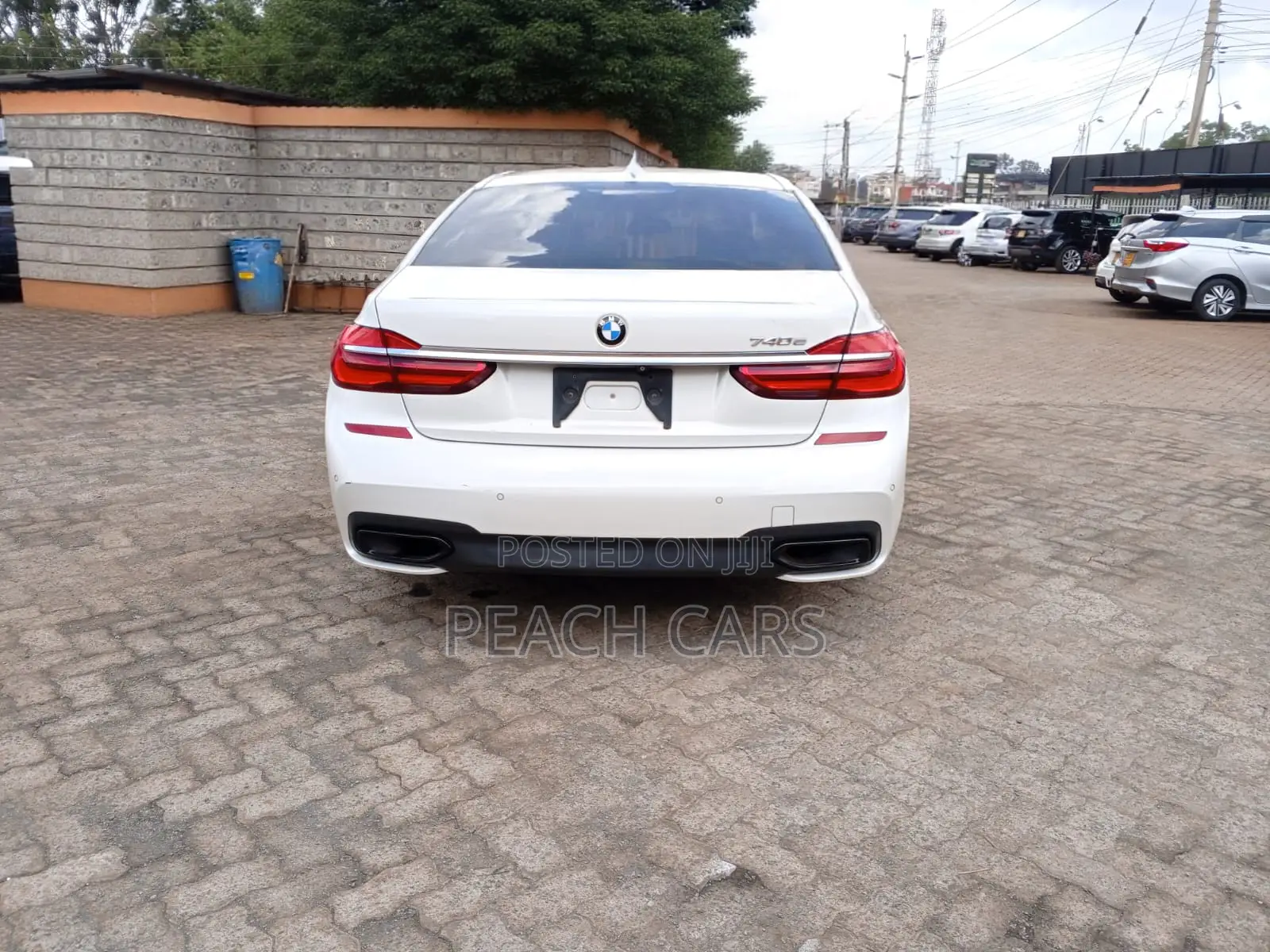 BMW 7 Series 730Li 2017 White