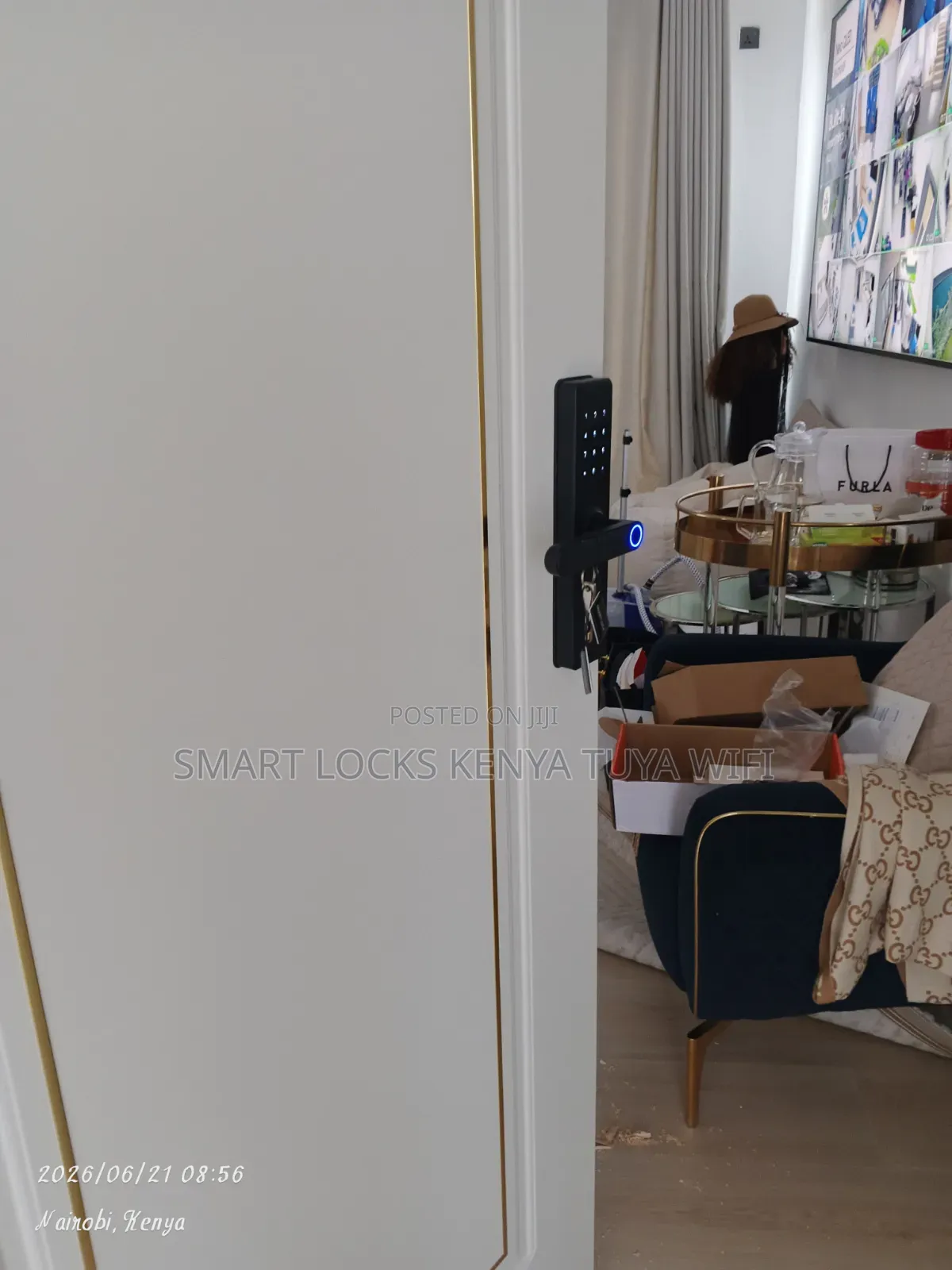 Smart Intelligent Door Lock Password Fingerprint