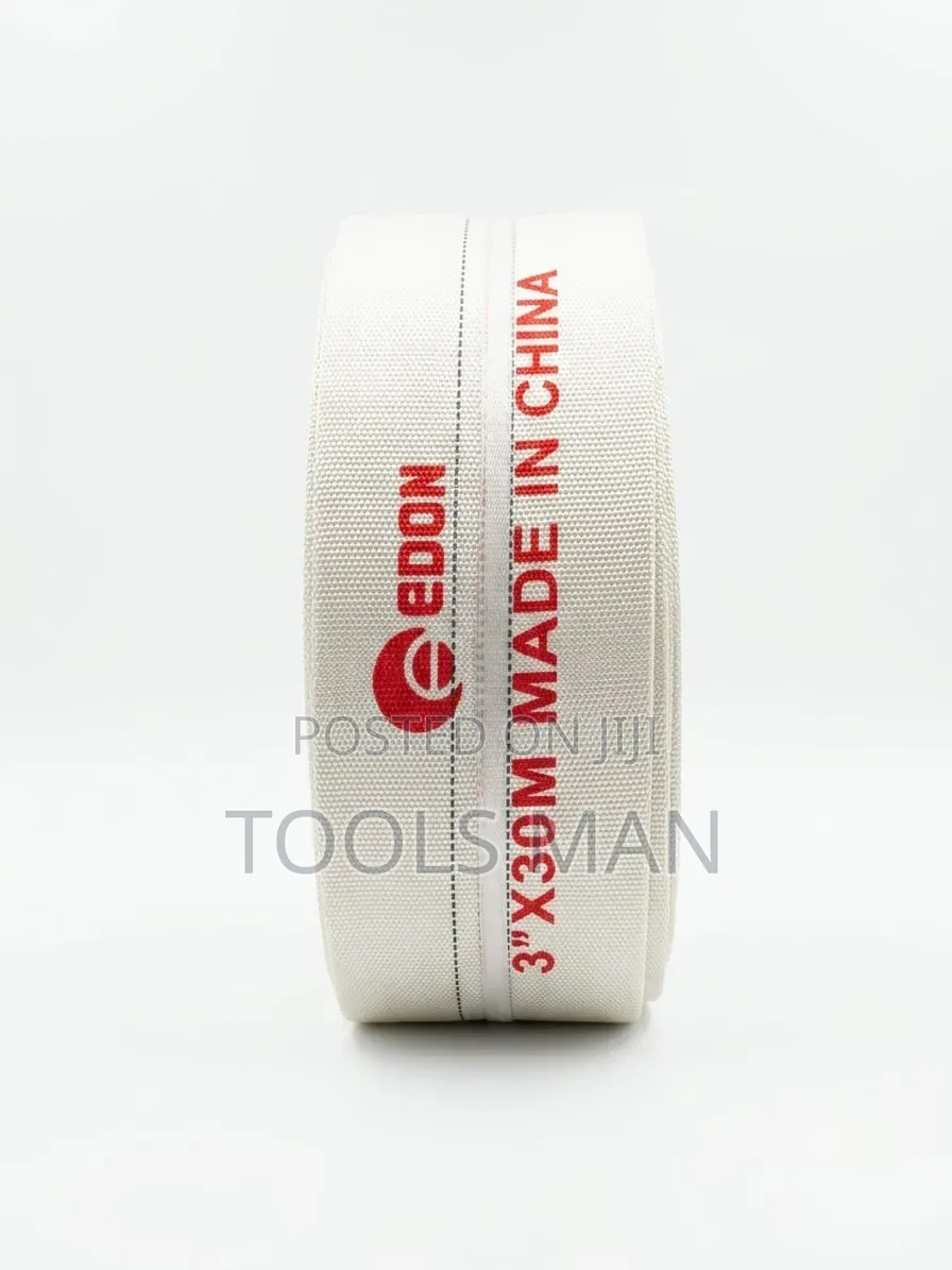 Edon 3 Inch X 30m Canvas Water Delivery Hose - Heavy Duty.