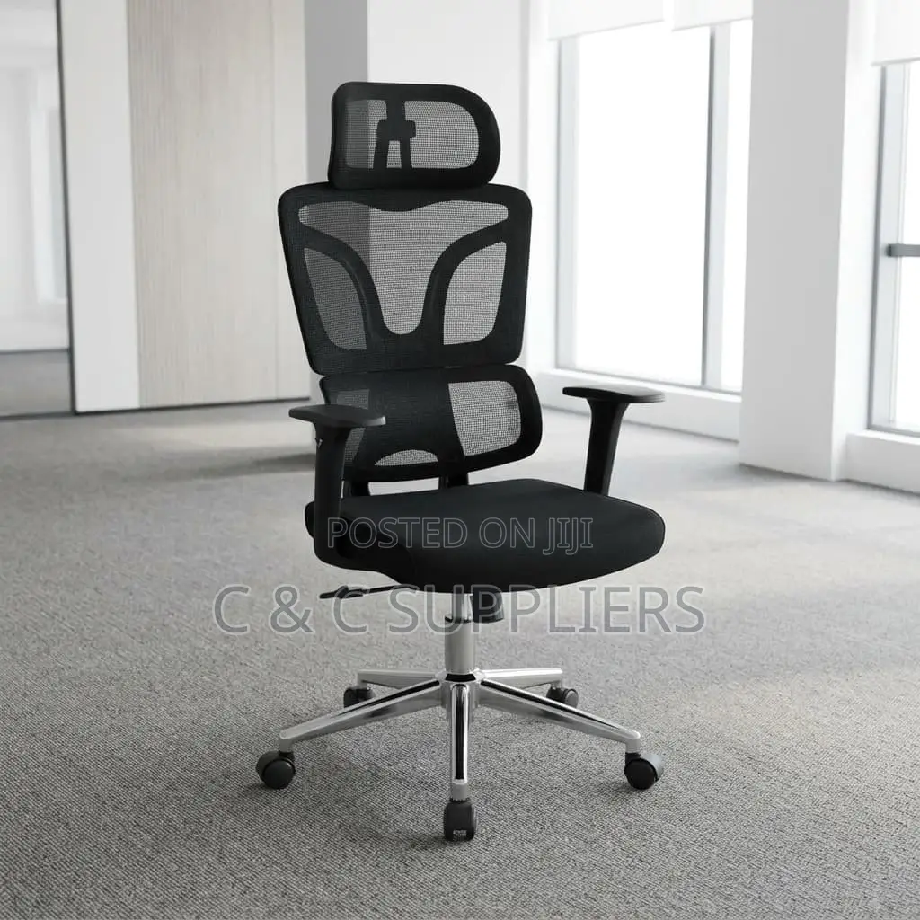 Orthopedic High Back Mesh Task Chair.
