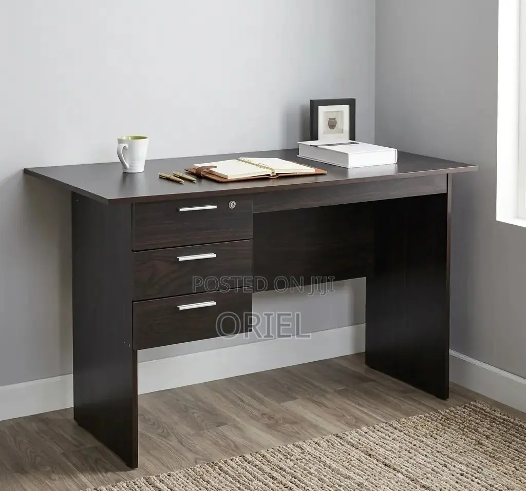 Office Desk : 90cm Black Office Study Desk.
