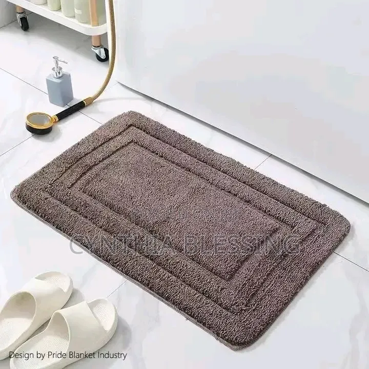 Flocking Bathroom Door Mats