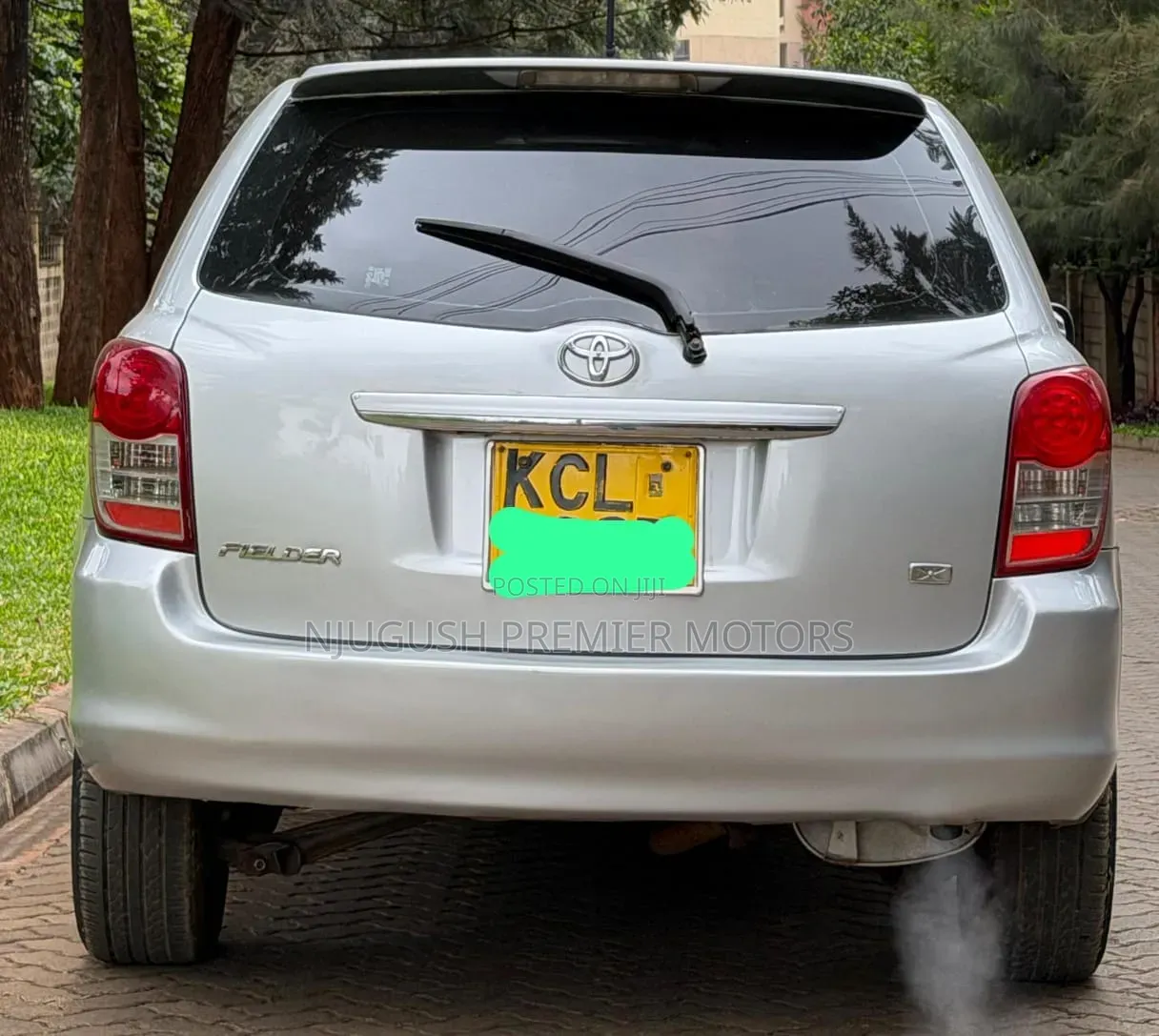 Toyota Corolla Fielder 2011 Silver