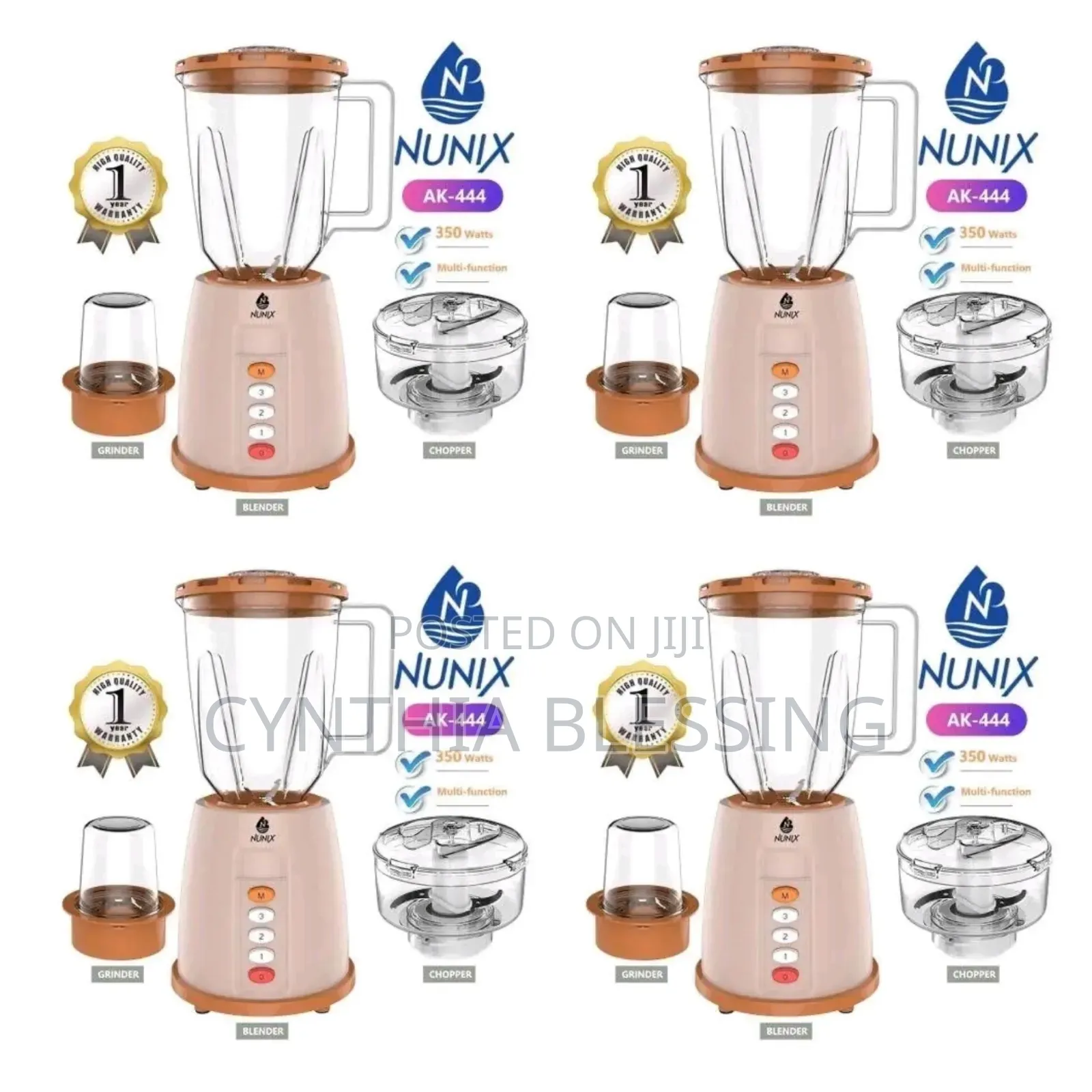  Restocked – Nunix 3 in 1 Blender!