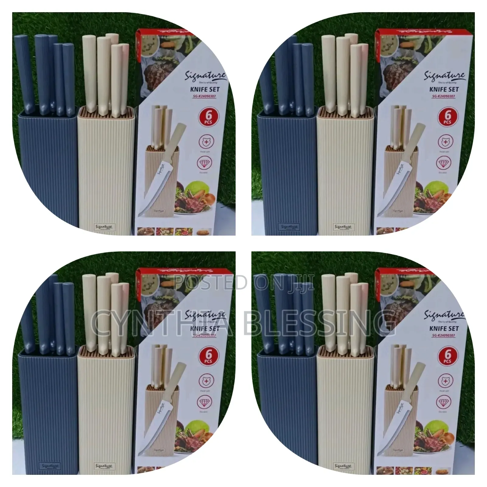 6pcs Signature Knife Set
