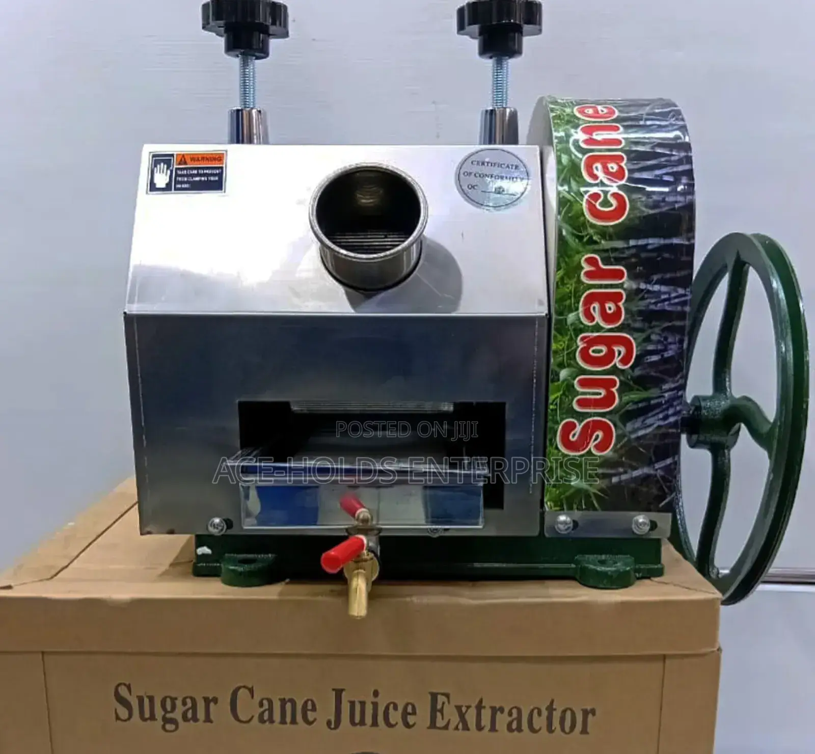 Manual Commercial Sugarcane Head Juice Extractor