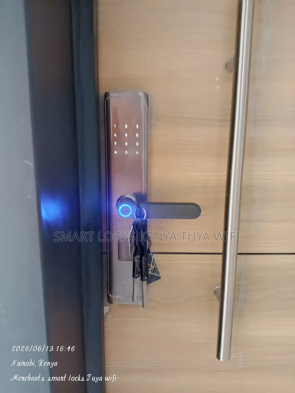 Smart Lock Tuya Wifi App Fingerprint Cerradura Inteligentel Look