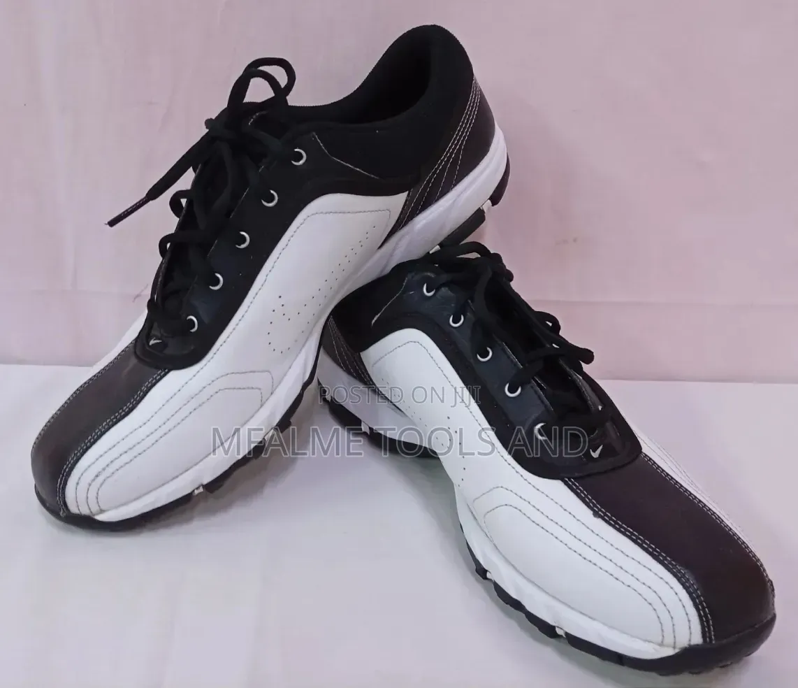 Ex-Uk Nike Leather Golf Shoe