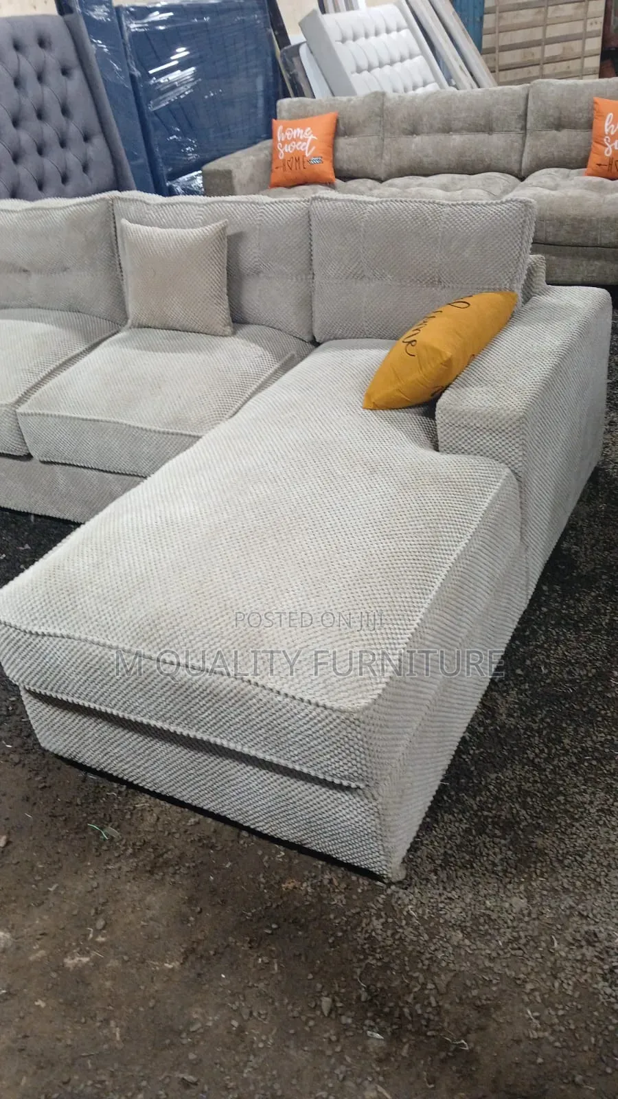 Velvet Charm Sofa