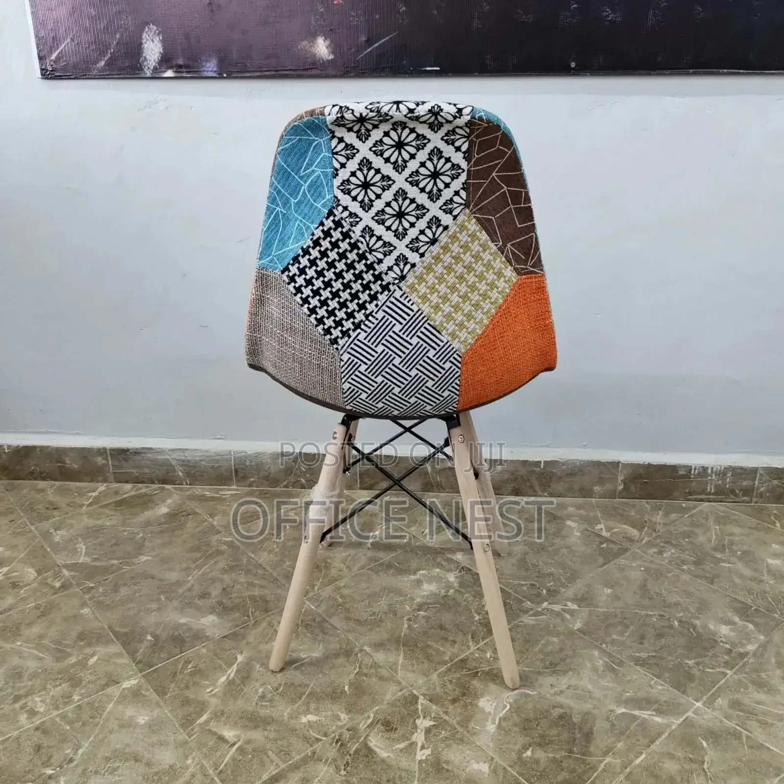 Low Back Patchwork Eames