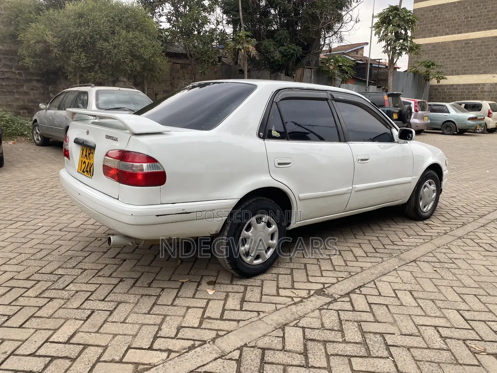 Toyota Corolla Sedan 1999 White