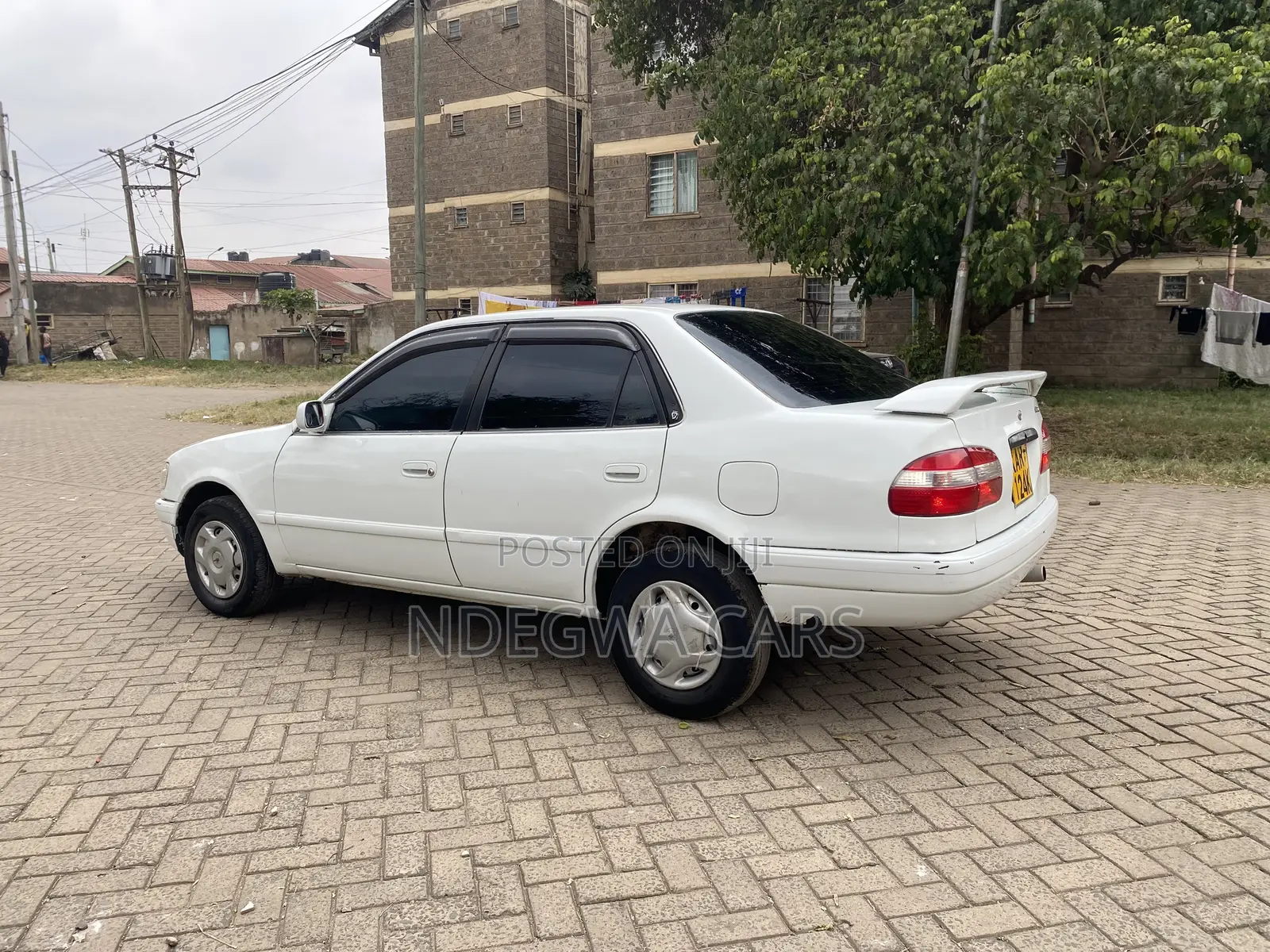 Toyota Corolla Sedan 1999 White