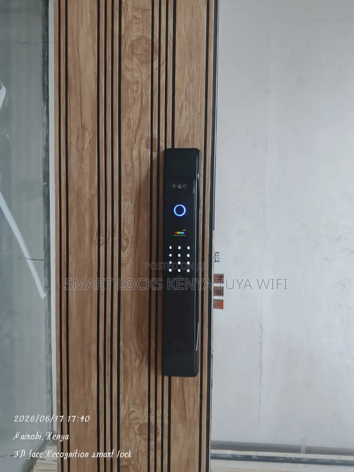3d Face Recognition Digital Smart Lock Fingerprint Password Door Lock