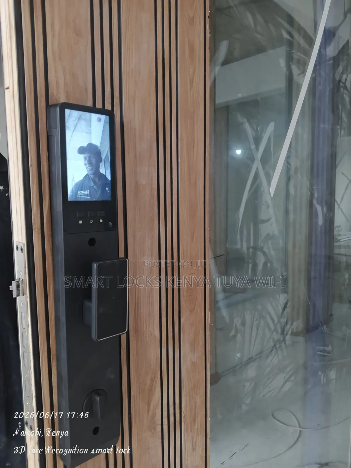 3d Face Recognition Digital Smart Lock Fingerprint Password Door Lock