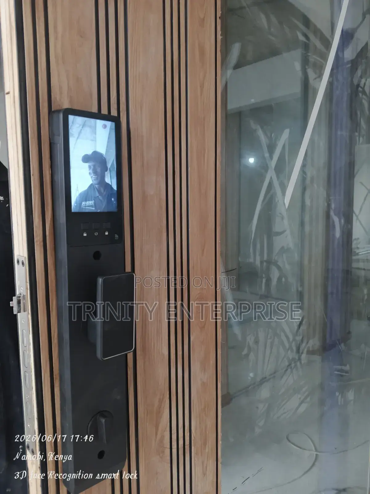 3d Face Recognition Digital Smart Lock Fingerprint Password Door Lock