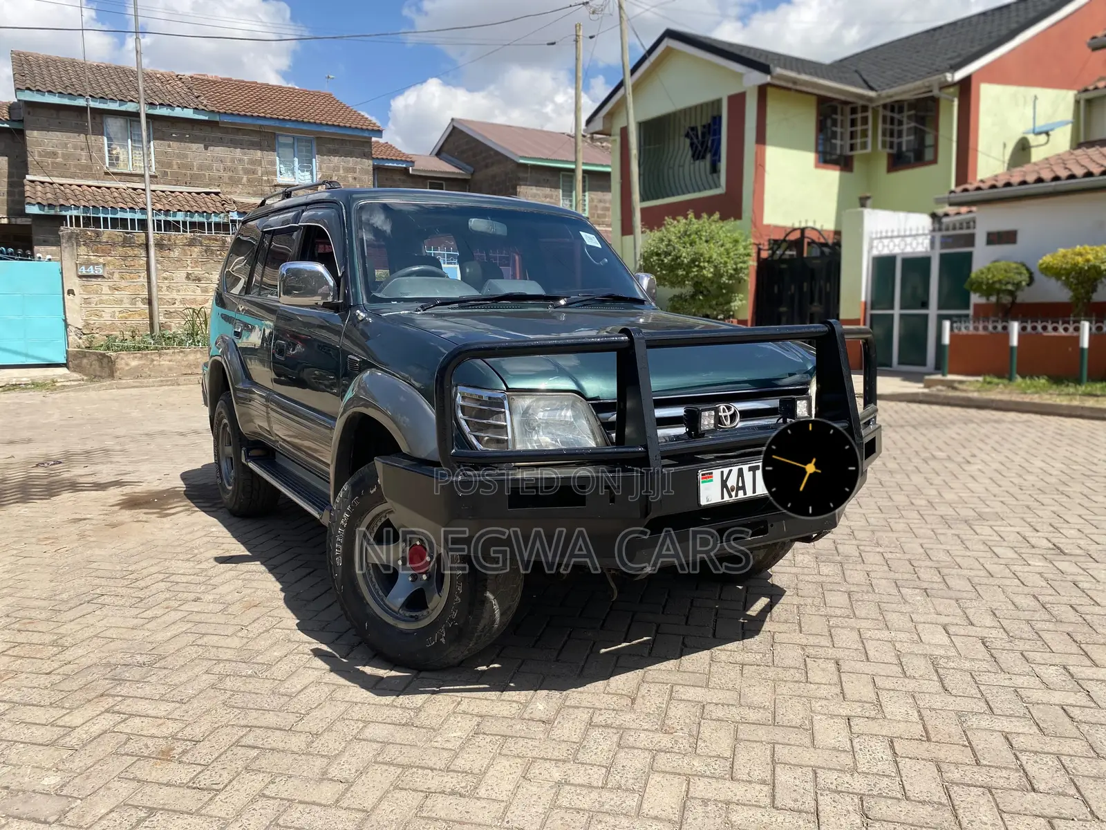 Toyota Land Cruiser Prado 1999 Green