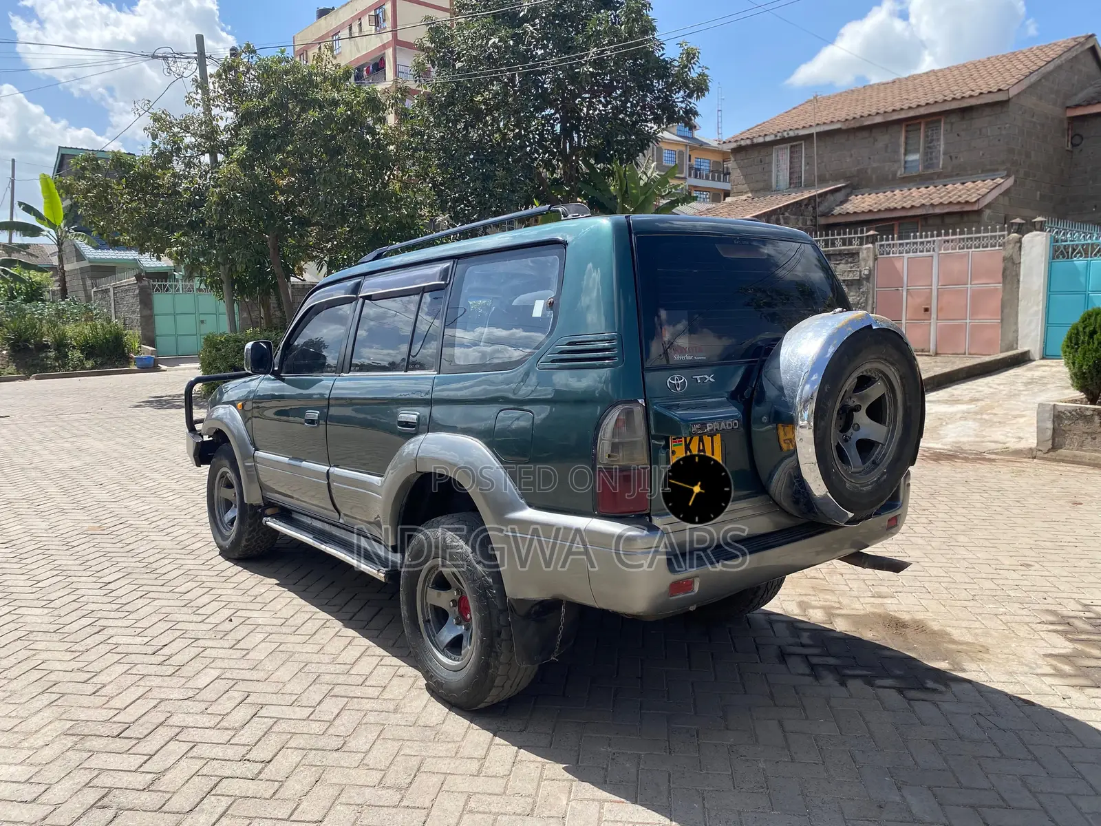 Toyota Land Cruiser Prado 1999 Green