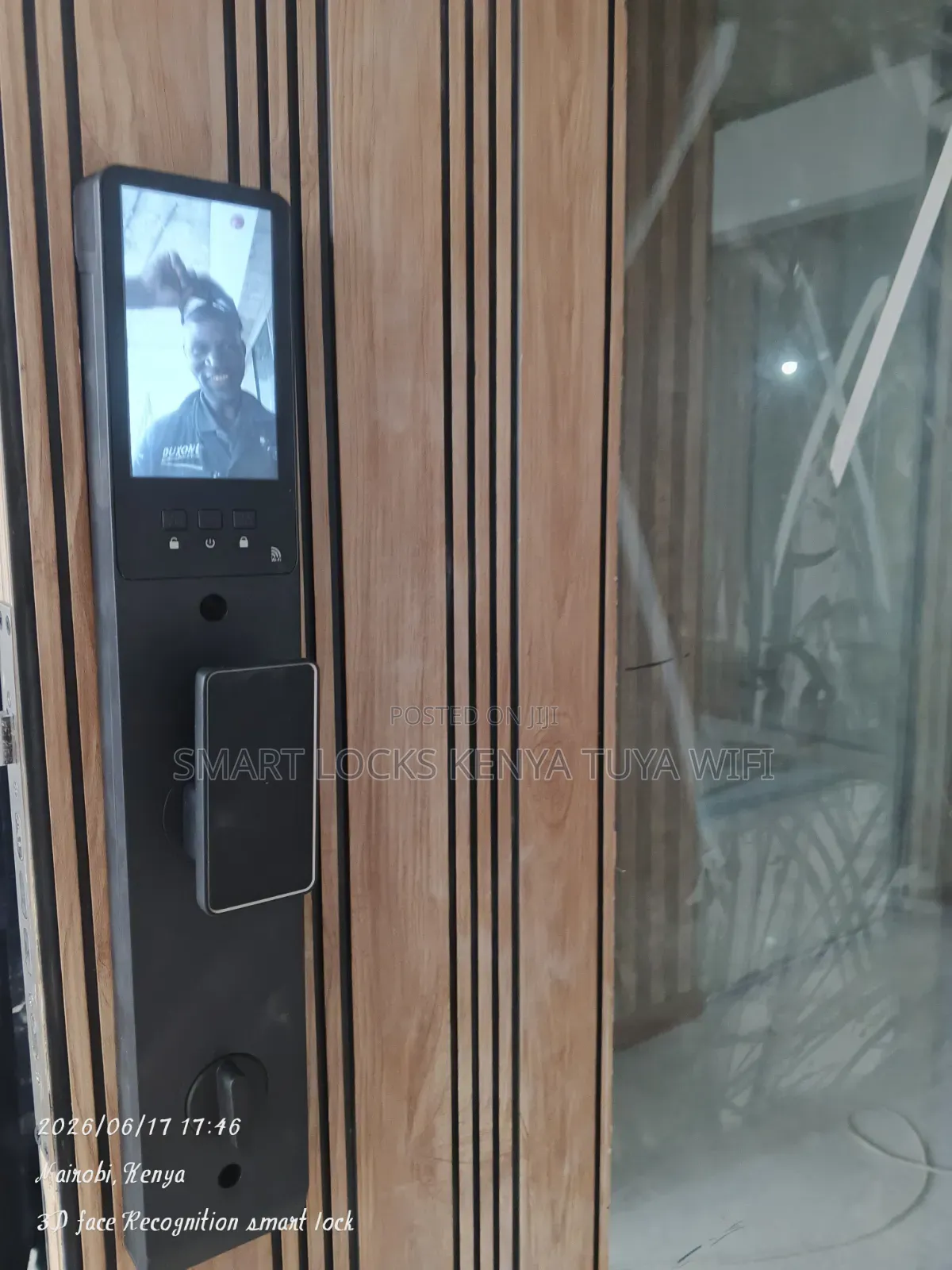 Smart Lock 3d Face Recognition Smart Locks for Front Door Tuya Wifi