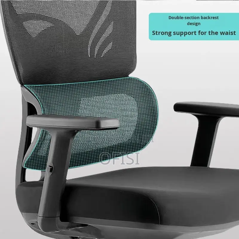 Office Chair; High Back Orthopedic Mesh Office Seat