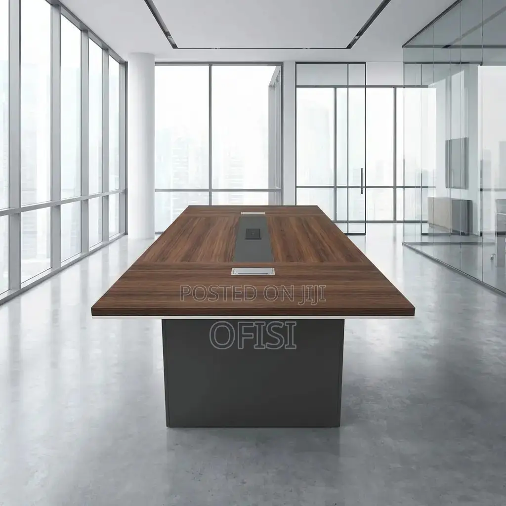 Boardroom Table; 12 Seater Rectangular Office Boardroom Table