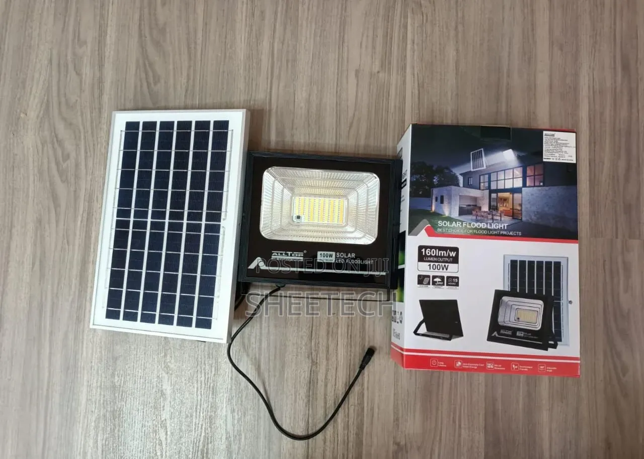 100w Solar Floodlight Alltops