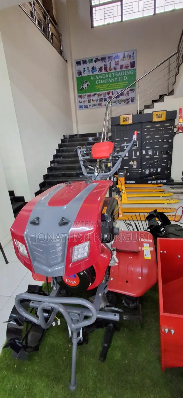 Jiadi 10hp Agricultural Two-Wheel Walking Tractor