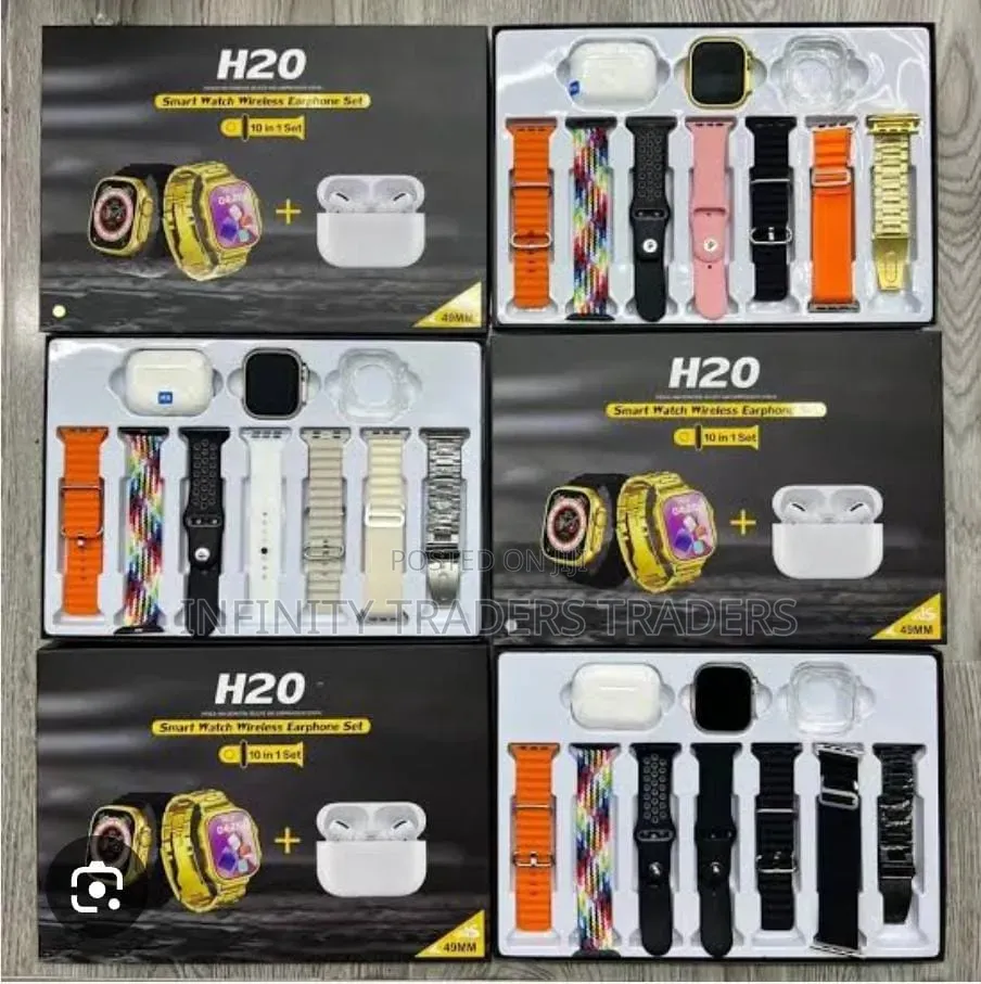 H20 10in1 Wireless Smart Watch